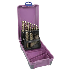 Bordo - 1/16-1/2" 21 Piece HSS Cobalt Drill Set ABS Case | 2010-F5