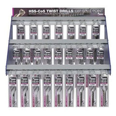 Bordo -  Metric Cobalt Jobber Drill - Hangsell - 3 Tier Merchan | 2011-D1