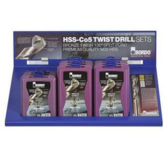 Bordo -  Metric Cobalt Jobber Drill Set - Drillset Rack Merchan | 2011-DS1