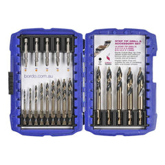 Bordo - Cobalt Step Tip Drill and Accessory Set | 2012-S1