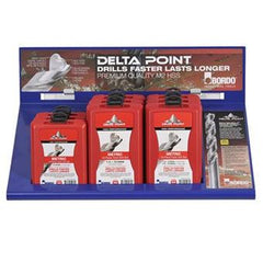 Bordo -  Metric Deltapoint Jobber Drill Set - Drillset Rack Mer | 2015-DS1