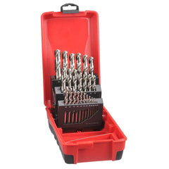 Bordo - 25Pce - 1- 13mm Delta Point Bright Finish HSS Drill Set | 2015-M3