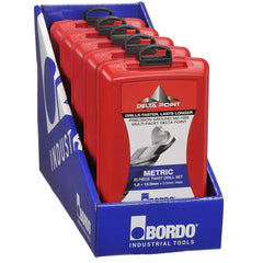 Bordo - 25Pce - 1- 13mm Delta Point Bright Finish HSS Drill Set | 2015-M3