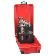 Bordo - 19 Pce - 1 - 6.5mm Delta Point Bright Finish HSS Drill Set | 2015-M5