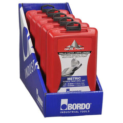 Bordo - 19 Pce - 1 - 6.5mm Delta Point Bright Finish HSS Drill Set | 2015-M5