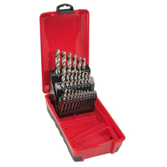Bordo - 25Pce - 1- 13mm Delta Point Bright Finish HSS Drill Set | 2015-M6