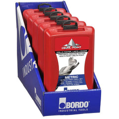 Bordo - 25Pce - 1- 13mm Delta Point Bright Finish HSS Drill Set | 2015-M6