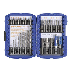 Bordo - 32 Piece IMPACT Screwdriver Insert Bit, Power Bit, Nutsetter | 2206-S1