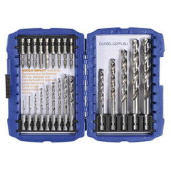 Bordo - 23 Piece IMPACT Screwdriver Power Bit and 2.0-13.0mm HSS Hex | 2206-S2