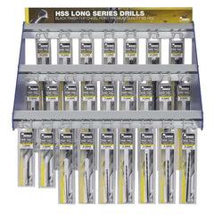 Bordo -  Metric Long Series Drill - Hangsell - 3 Tier Merchandi | 2501-D1