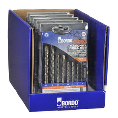 Bordo - Tungsten Carbide Tipped Hex Shank Masonry Drill Set | 2534-S1