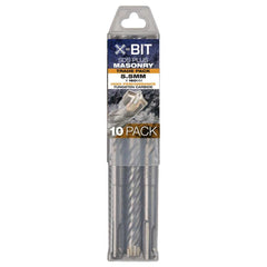 Bordo - 5.50 x 160mm SDS Plus X-Bit Masonry Drill Trade Pack | 2538-5.50X160TP