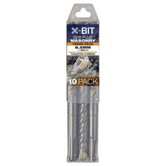 Bordo - 6.50 x 160mm SDS Plus X-Bit Masonry Drill Trade Pack | 2538-6.50X160TP