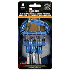 Bordo - 5Pc Quick Change Carabiner SDS PLUS | 2544-QC