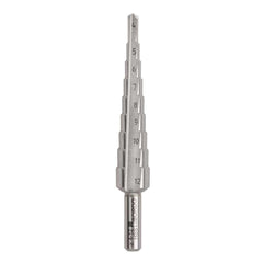 Bordo - 4-12x1mm Straight Flute HSS Step Drill | 2600-M1