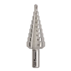 Bordo - 4-20x2mm Straight Flute HSS Step Drill | 2600-M2
