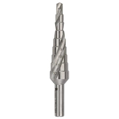 Bordo - 4-12 x 1mm Spiral Flute M2-HSS Step Drill | 2601-M1
