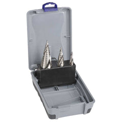 Bordo - HSS Spiral Flute Step Drill Set - Metric | 2601-S1
