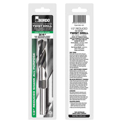 Bordo - 37/64" 1/2" Reduced Shank Drill | 2651-37/64