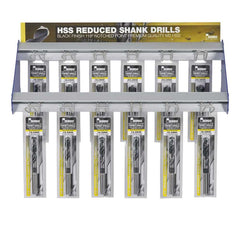Bordo -  Metric Reduced Shank Drill - Hangsell - 2 Tier Merchan | 2654-D1