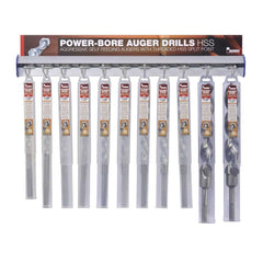 Bordo -  Powerbore Bit Drill - Hangsell - 1 Tier Merchandiser | 2662-D1