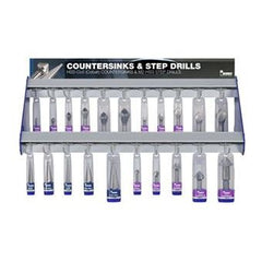 Bordo -  Step Drill & Countersink - Hangsell - 2 Tier Merchandi | 3840-D2
