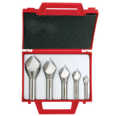 Bordo - 5 Pce 10-30mm 90 Degree HSS Co5 Single Flute Countersink Set | 3842-S