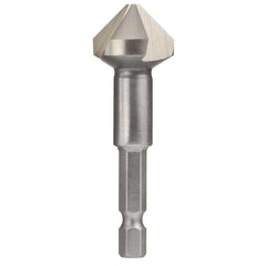 Bordo - 20.5mm HSS Countersink Triple Flute 90 Deg. Bright Hex Shank | 3846-20.5