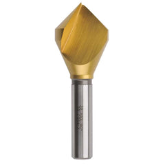 Bordo - 30mm 90 Degree HSS Co5 Tin Coated Single Flute Countersink | 3852-30