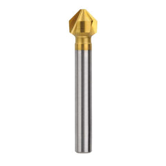 Bordo - 10mm 90 Degree HSS Co5 Tin Coated Triple Flute Countersink | 713594
