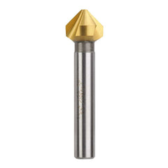 Bordo - 14.4mm 90 Degree HSS Co5 Tin Coated Triple Flute Countersink | 3853-14.4