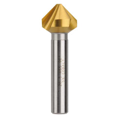 Bordo - 20.5mm 90 Degree HSS Co5 Tin Coated Triple Flute Countersink | 3853-20.5