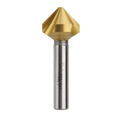 Bordo - 25mm 90 Degree HSS Co5 Tin Coated Triple Flute Countersink | 3853-25
