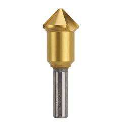 Bordo - 40mm 90 Degree HSS Co5 Tin Coated Triple Flute Countersink | 3853-40