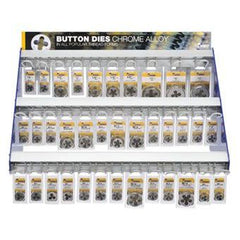 Bordo -  Chrome Alloy Button Die & Die Nut - Hangsell - 3 Tier  | 4800-D3