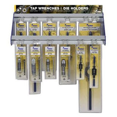 Bordo -  Tap Wrench & Die Holders - Hangsell - 2 Tier Merchandi | 4998-D1