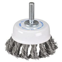 Bordo - 65mm 1 Row 0.50mm Twist Knot Cup Brush | 5100-65-3.5