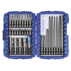 Bordo - 32 Piece IMPACT Screwdriver Insert Bit, Power Bit and Nutset | 5405-S1