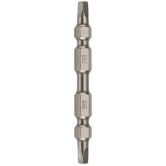 Bordo - #2 Square Recess 65mm Double Ended IMPACT Power Bit | 5505-SR2DX65