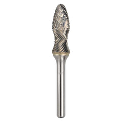 Bordo - 1/2" Radius Ball Nose Tree Express Cut 1/4" Shank Burr | 6400-37370