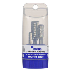 Bordo - 3 Piece Corner Radius Burr Set | 6400-S2