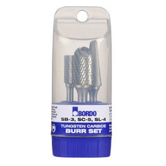 Bordo - 3 Pce S3 Express Cut Burr Set | 6400-S3