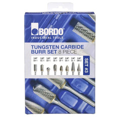 Bordo - 8 Pce  #6 Express Cut Burr Set | 6400-S6
