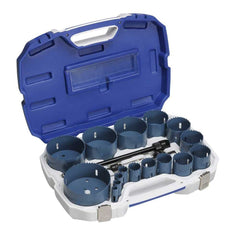 Bordo - 16-114mm 19 Pce Industrial Hole Saw Kit | 7010-S6