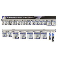 Bordo -  Ripper TCT Holesaw - Hangsell - 2 x 1 Tier Flt Merchan | 7075-D2