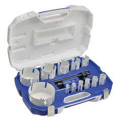 Bordo - 16-114mm 16 Pce Ripper Plumber's Pipe Hole Saw Kit | 7075-S3