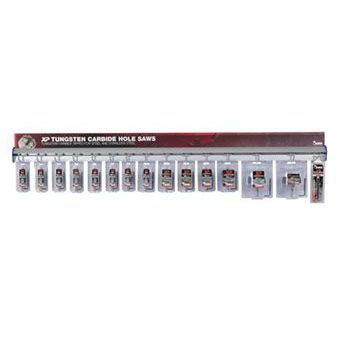 Bordo -  XP TCT Holesaw - Hangsell - 1 Tier Flt Merchandiser | 7080-D2FLT