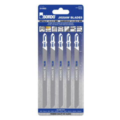 Bordo - 132mm x 1.2T Medium Straight Cut Jigsaw Blade - 5Pk | 7110-31083