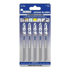 Bordo - 100mm x 3T Aluminium Jigsaw Blade - 5Pk | 7110-31106
