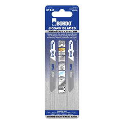 Bordo - 75mm x 1.2T Thin Straight Cut Jigsaw Blade - 2Pk | 7110-31243